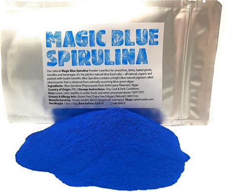 Magic blue spirulina